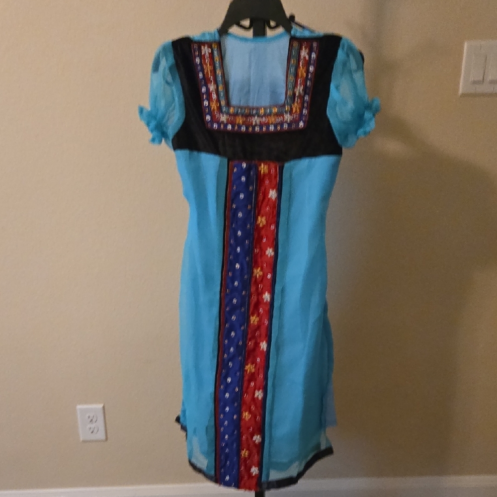 Elegant Blue Kids Formal Dress